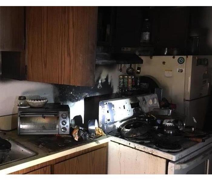 Burnt stove